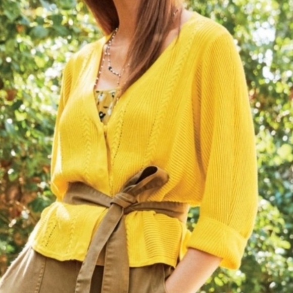 Cabi Sunny Sweater sz S EUC - Picture 11 of 11